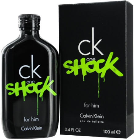 Calvin Klein Ck One Shock For Him Eau De Toilette 100ml - Ck One Shock Man 100ml (600x600), Png Download