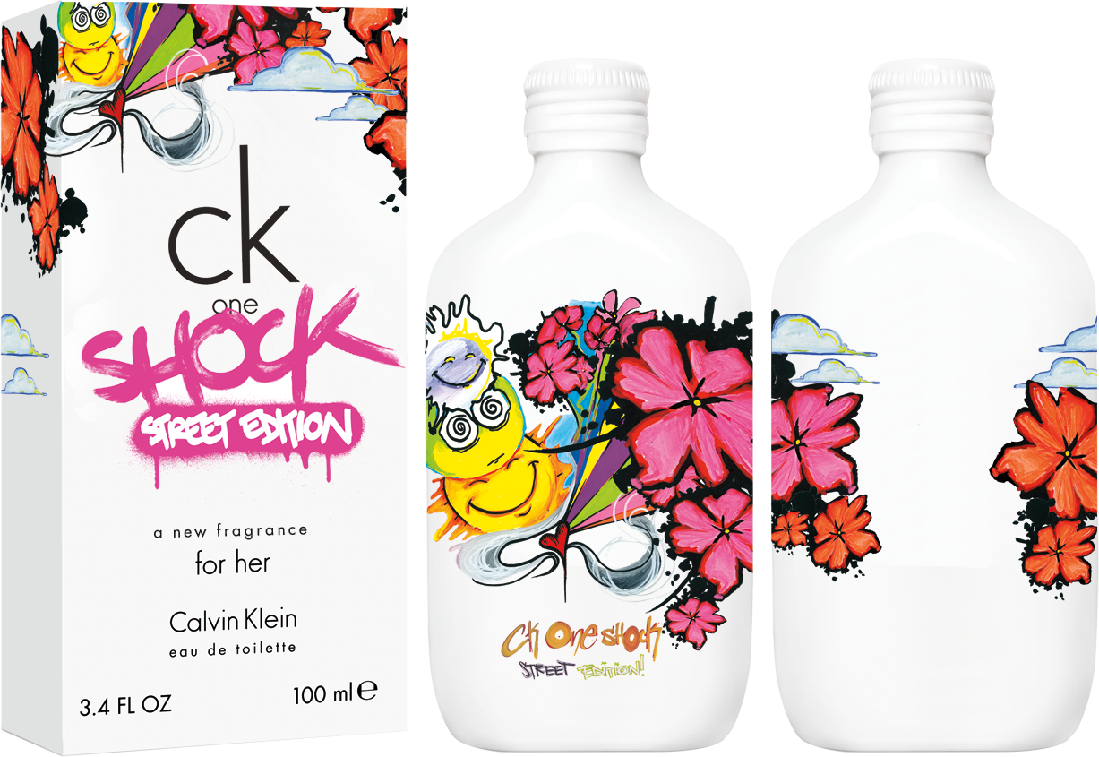 Calvin Klein Ck One Shock For Her Street Edition {new (1227x845), Png Download