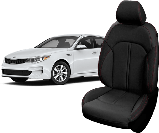 Kia Optima Leather Seats - White 2017 Kia Optima Hybrid (632x449), Png Download