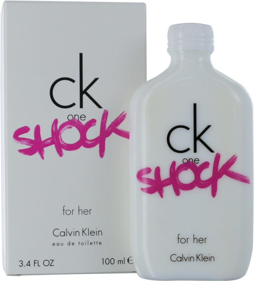 Calvin Klein One Shock For Her Ladies - Ck One Shock For Her (925x1024), Png Download
