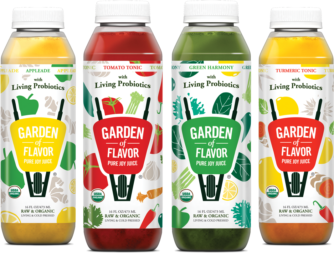 Garden Of Flavor Introduces Probiotic Cultures To Four - Garden Of Flavor (1227x900), Png Download