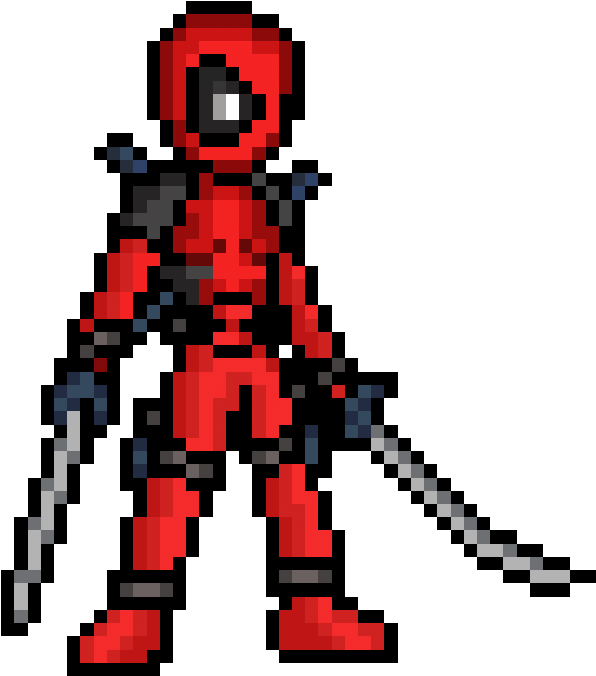 Dead Pool - Deadpool Perler (1200x1200), Png Download