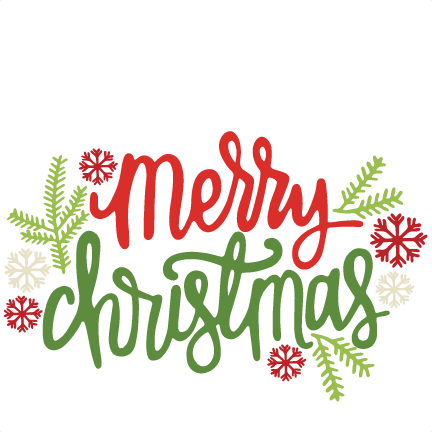 Download Merry Christmas Clipart Title - Cute Merry Christmas Png PNG Image  with No Background 