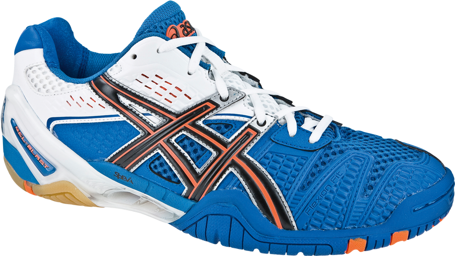 Rhynoskin® Asics Gel Blast 5 Royal Blue Black White - Asics Squash Shoes India (1008x1008), Png Download