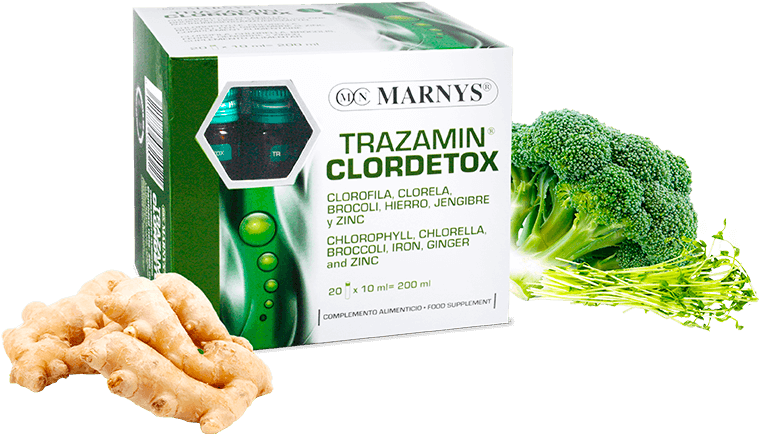 Mnv707 - Trazamin Clordetox - Marny's Trazamin Clordetox 20 X 11 Ml Vials (768x768), Png Download