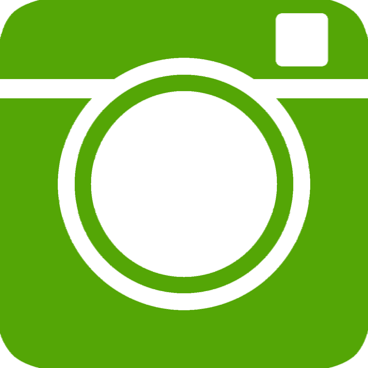 Instagram - Green Instagram Icon Png (1280x1280), Png Download