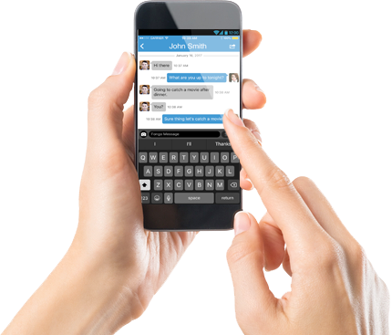 download all incoming text messages are free typing on mobile phone png image with no background pngkey com