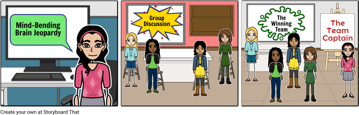 Mind-bending Brain Jeopardy - Cartoon (1164x385), Png Download