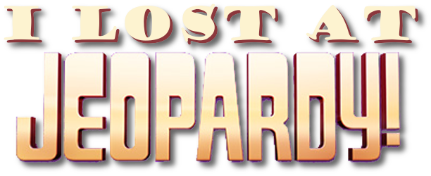 I Lost At Jeopardy - Graphic Design (612x250), Png Download