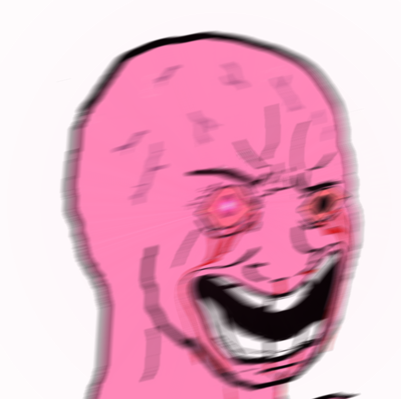 Love Your Meme - Pink Wojacks (808x805), Png Download