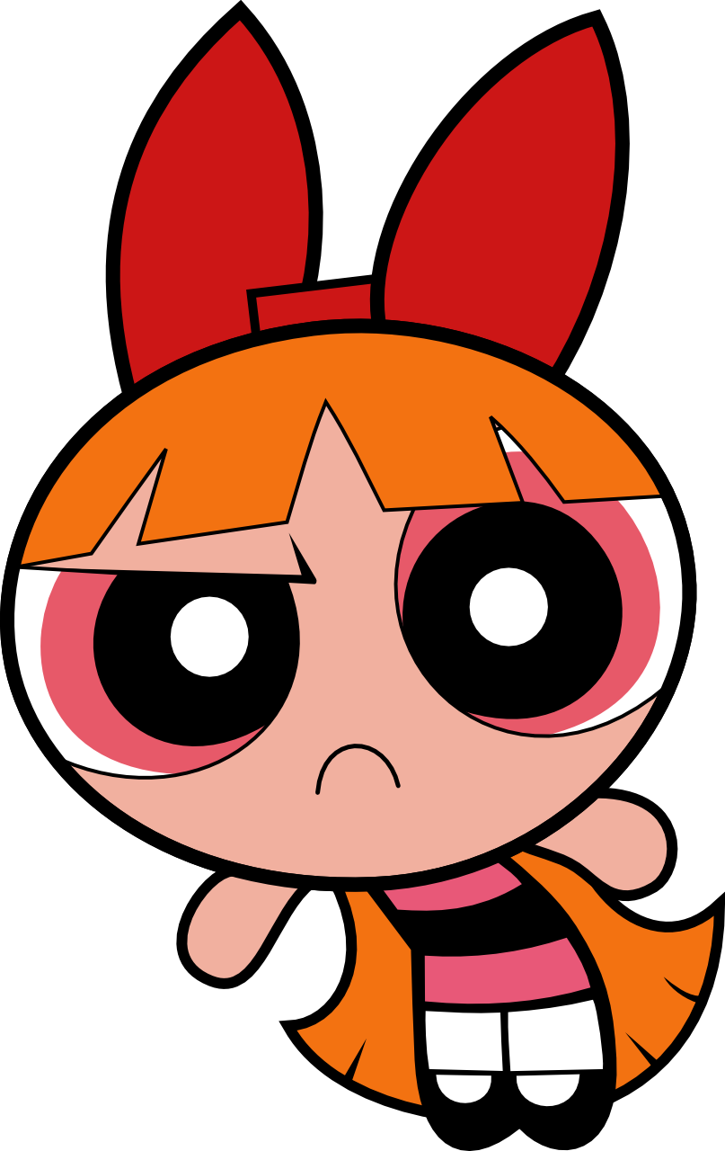 Blossom By Gurtos91-d4ojt59 - Powerpuff Girls Blossom Think (807x1280), Png Download