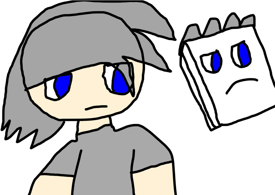 Dont Hug Me Im Scared Oc Spiker The Notepad By Tailsdollfangirl - Don't Hug Me I'm Scared (1024x621), Png Download