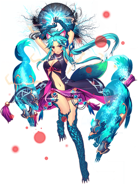 Lykos Transparent - 黒 猫 の ウィズ リュコス (480x640), Png Download