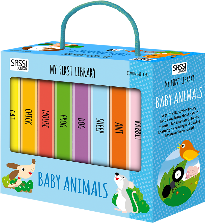 My First Library Baby Animals New Edition - Baby Animals. My First Library. Ediz. Illustrata (1000x1000), Png Download