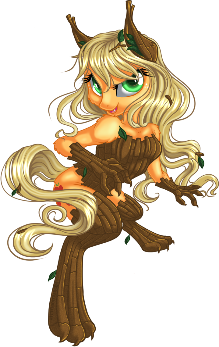 Anthro, Applejack, Artist - Mlp Applejack Wolf (719x1138), Png Download