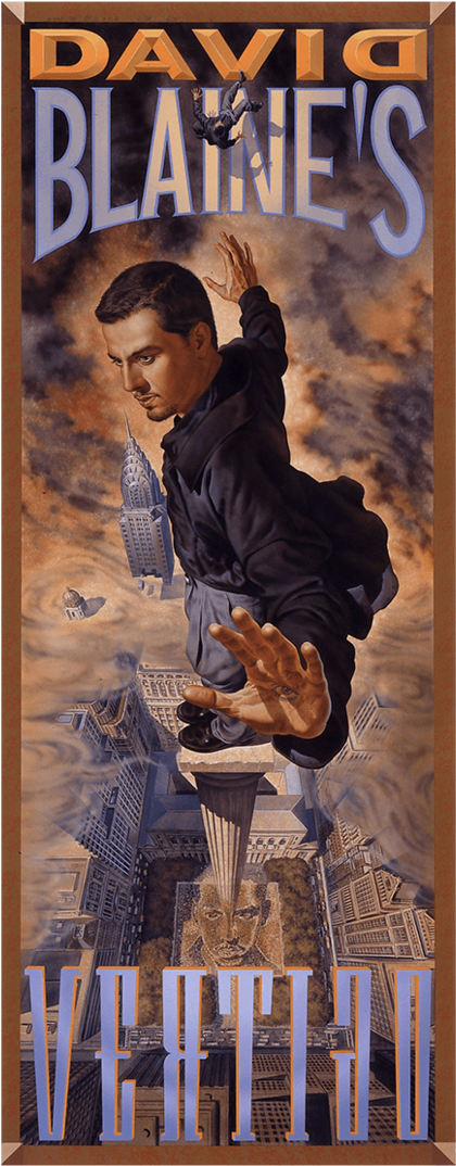 Vertigo Poster Vertigo Poster - David Blaine Vertigo Poster (1160x1160), Png Download