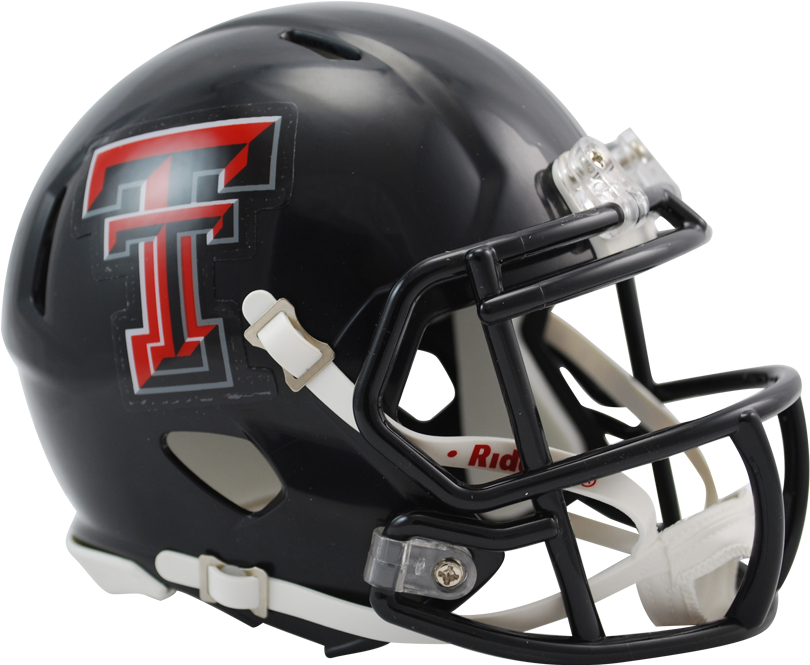 Texas Tech Red Raiders Speed Mini Helmet (pack Of 2) (475x429), Png Download