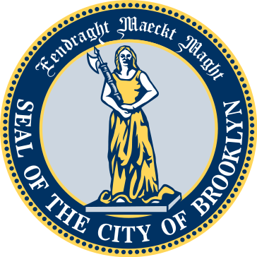 As Once Can Easily See From This Graphic, The Official - Brooklyn Kings County Flag (364x364), Png Download