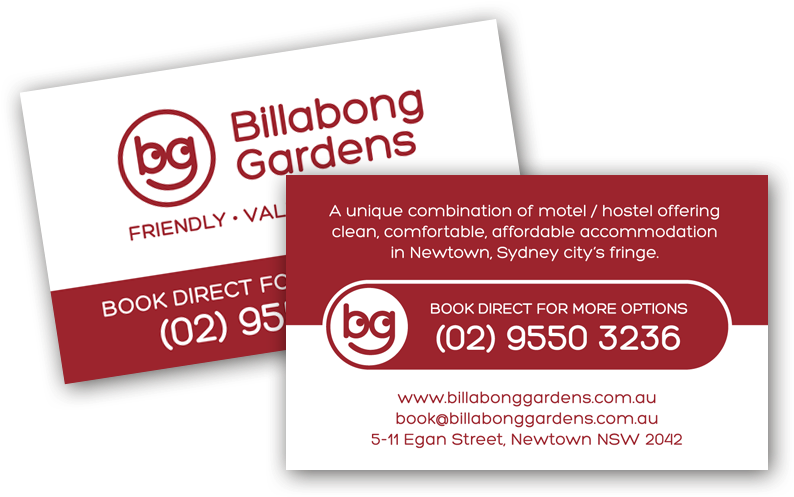 Business Card To Promote Direct Bookings (827x524), Png Download