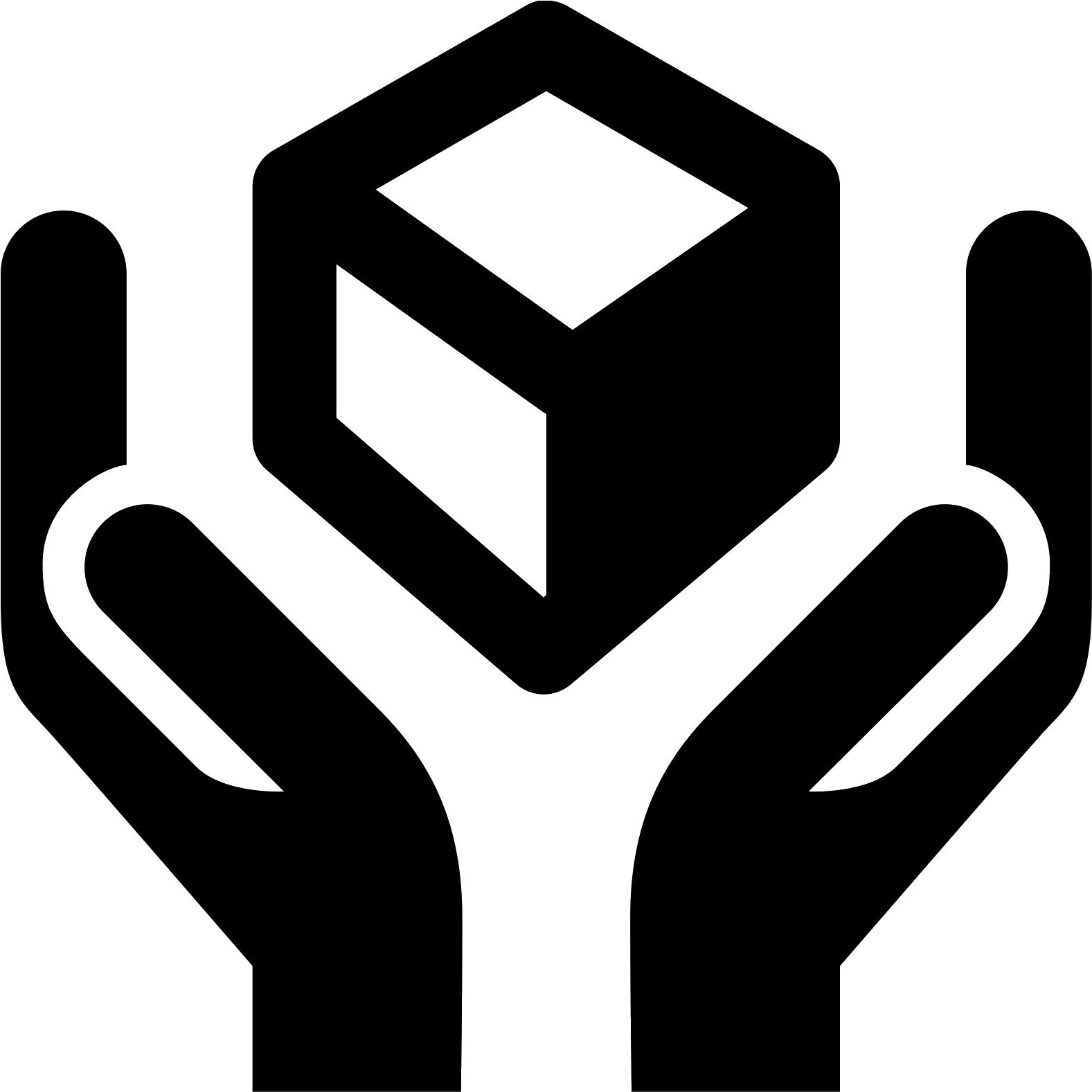 Handle With Care Icon (1600x1600), Png Download