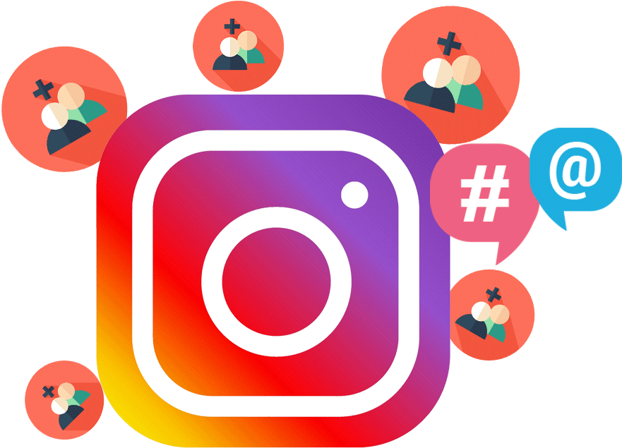 Download New Instagram Logo 2016 Free Png - Transparent Instagram Followers Png (1000x1000), Png Download