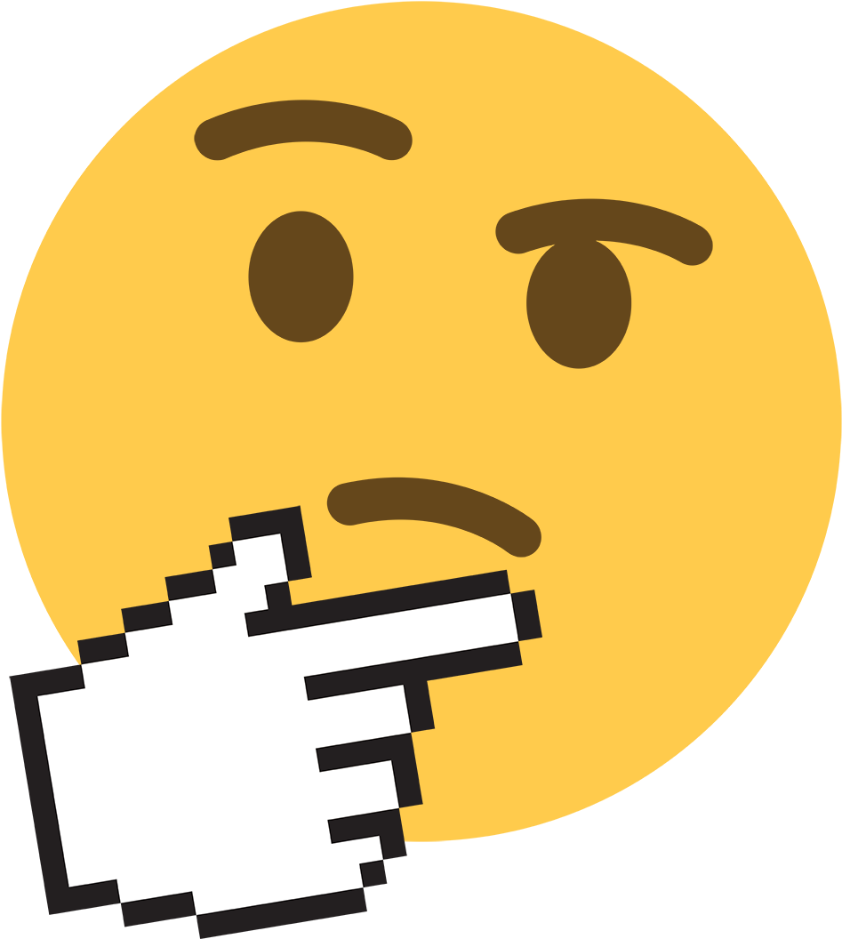 Download Windows Cursor Think Hand Cursor PNG Image with No