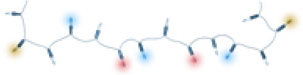 String Christmas Lights Png (640x480), Png Download