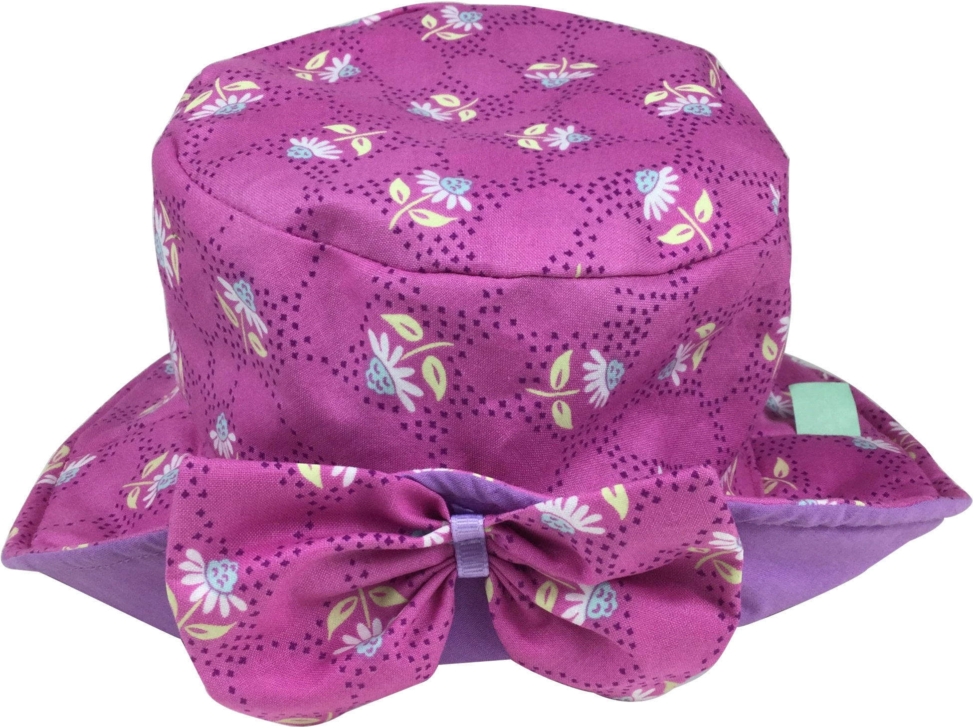 Pink Daisy Sun Hat With Mauve Lining - Sun Hat (2048x2048), Png Download