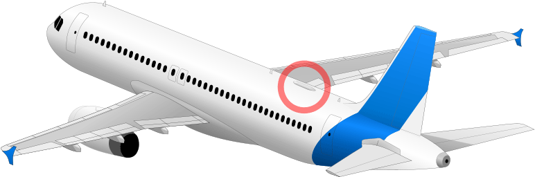Wifi En El Avión - A350 Satcom (800x381), Png Download