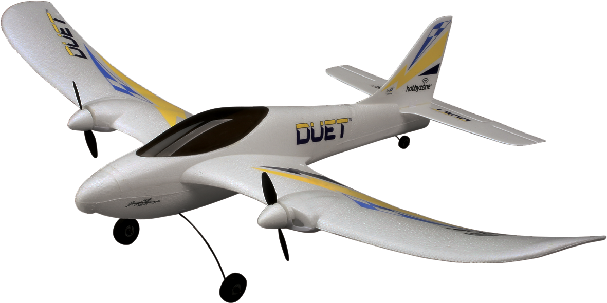 Duet Rtf Hobbyzone - Hobbyzone Duet Rtf Electric Airplane - Hbz5300 (1200x724), Png Download