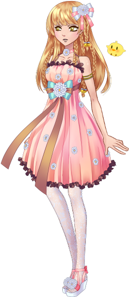 Daisy Pink - Tinypic (410x700), Png Download