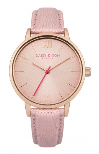 Daisy Dixon Billie Pink Strap Watch Dd007pg - Daisy Dixon Billie Pink Leather Strap (645x520), Png Download