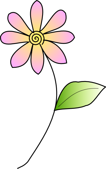 This Free Clipart Png Design Of Pink Daisy Clipart - Clip Art (372x592), Png Download