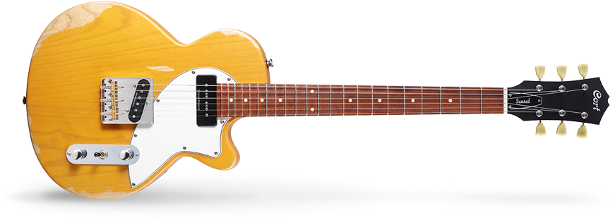 Sunset Tc - Gibson Les Paul (980x400), Png Download