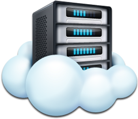 Server Png - Transparent Background Cloud Server (600x422), Png Download