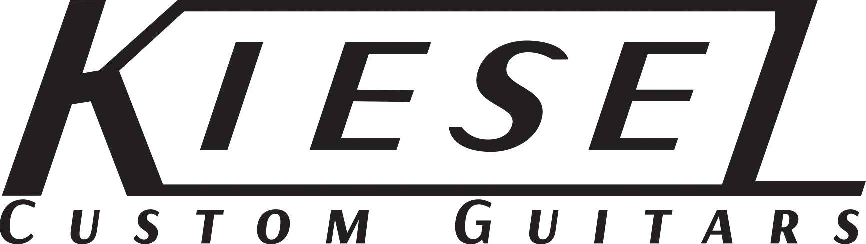 Kiesel Guitars Logo - Kiesel Custom Guitars Logo (1732x489), Png Download