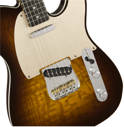 Fender Custom Shop 2018 Artisan Tamo Ash Telecaster - Fender Am Special Telecaster Electric Guitar Rw Lake (400x409), Png Download
