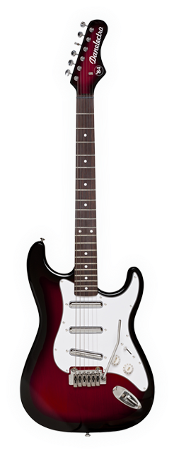 '66 Guitar '84 Guitar ' - Richie Sambora Black Strat (375x750), Png Download