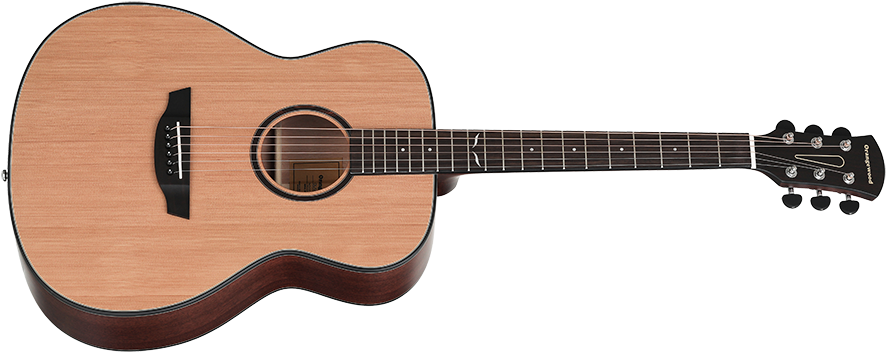 Orangewood Oliver Cedar Solid Top Grand Concert Acoustic - Yamaha Fg830 Acoustic Guitar (1000x410), Png Download