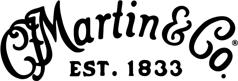 The Guitar Is Front And Center Of Many Bands - Martin Guitar Logo (826x300), Png Download