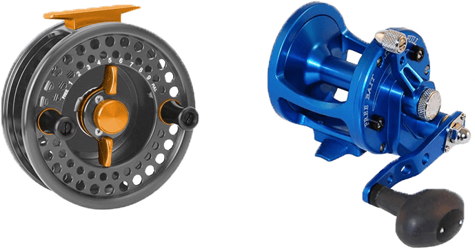 Reels Png - Okuma Raw Ii Mooching Reel (695x467), Png Download