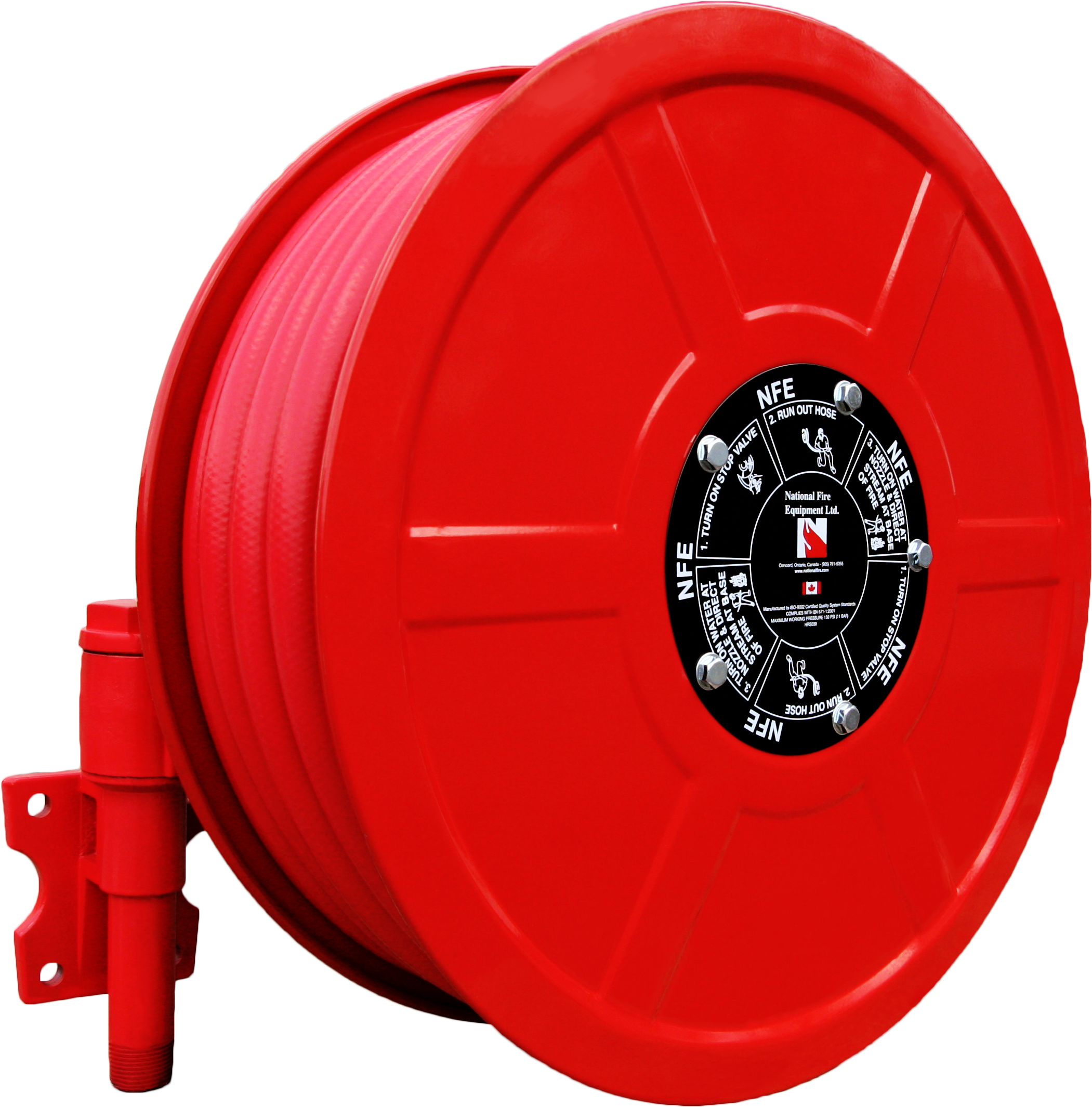The Perfect Choice For An All In One Industrial Washdown - Hose Reel (2428x2428), Png Download