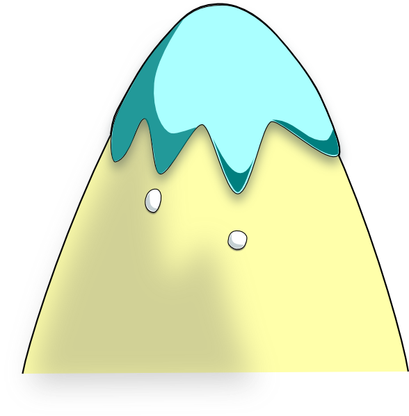 How To Set Use Blue Mountain Svg Vector (588x599), Png Download