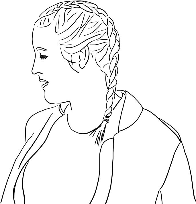 Sara Steele, Organic Hairdresser - Sketch (1280x800), Png Download