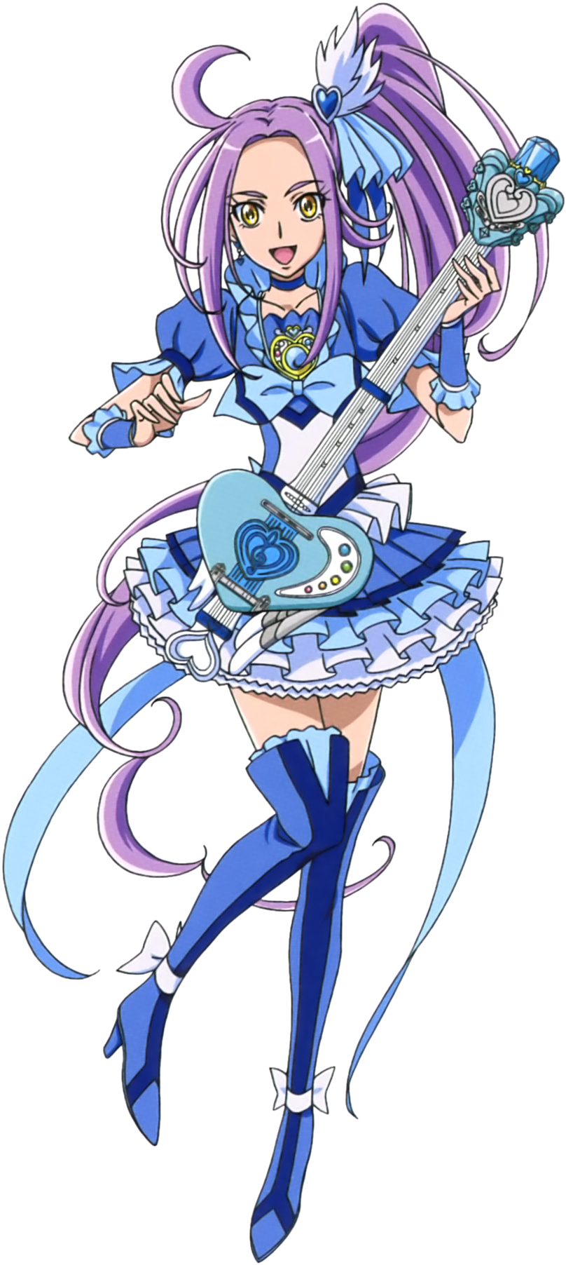 Suite Pretty Cure Cure Beat Pose7 - Cure Beat Png (816x1806), Png Download