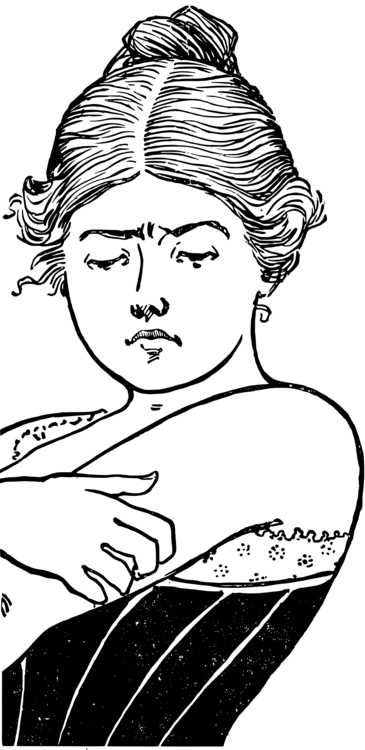 Human Nose Face Sadness Computer Icons - Clip Art (365x750), Png Download