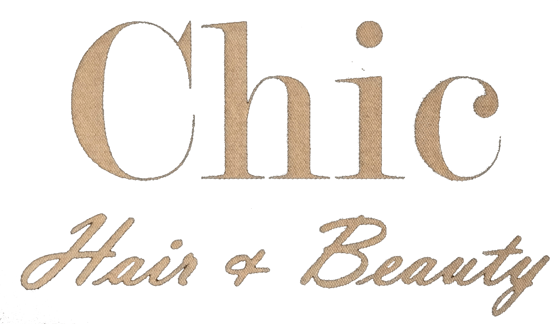 Chic Hair & Beauty - Chic Hair & Beauty (1851x1077), Png Download