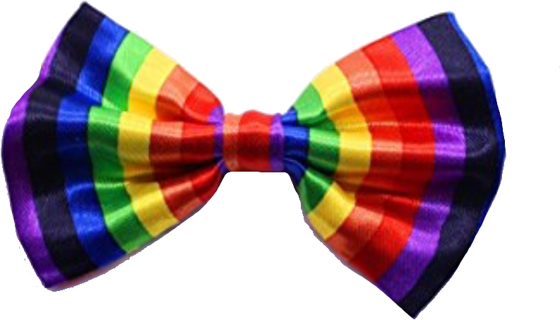Rainbow Dog Bow Tie - Transparent Rainbow Bow Tie (934x519), Png Download