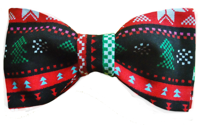 Christmas Sweater Tie - Brassiere (640x402), Png Download