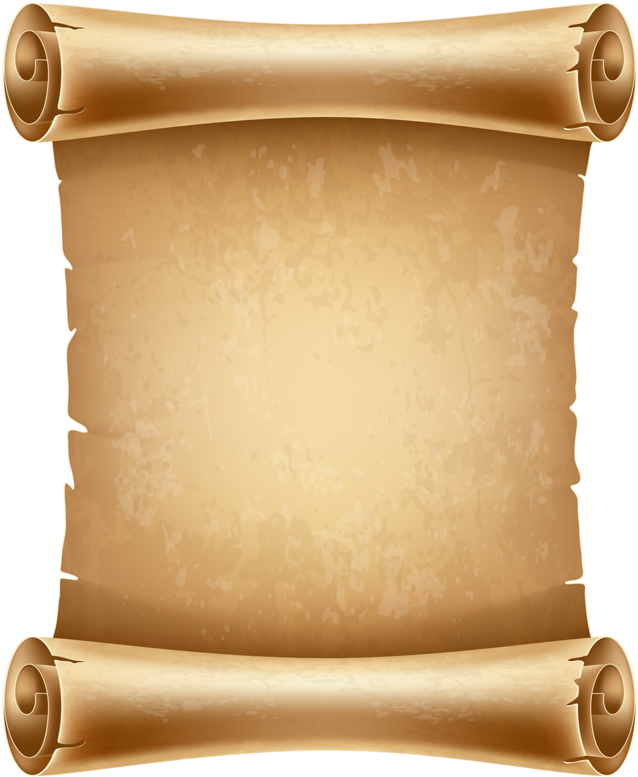 They've Been A Long Time Coming, And They're Finally - Old Scroll (425x518), Png Download